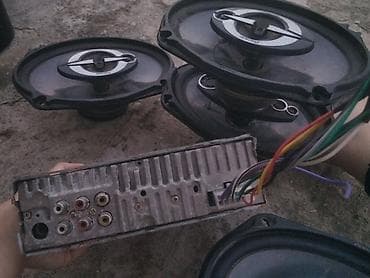 sert disk: Avtomobil audio dəsti Komplekt: - 1DIN avtomobil maqnitafonu — 4