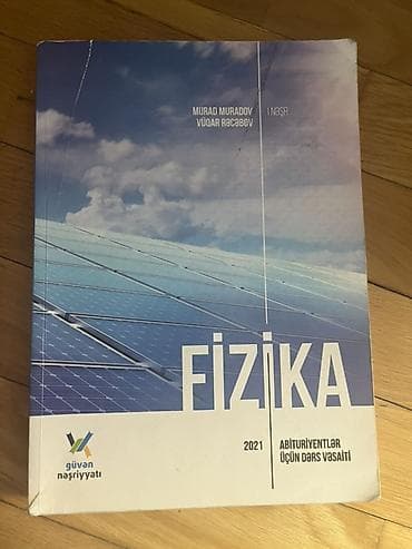 listurlar 2021: Məhsul: Fizika – Abituriyentlər üçün dərs vəsaiti - Müəlliflər: Murad — 1