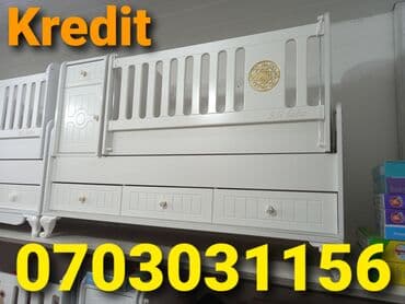 faizsiz kreditle mebeller: Uşaq çarpayısı kredit. Brend məhsul. Çatdırılması pulsuz. Vatsap — 1