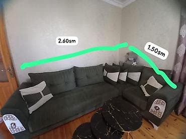 dəhlizə divan: Zara💫 Künc divan 💸 *Qiymət 350 azn* ✔️ ölçü şəkildə qeyd edilib ✔️ — 1