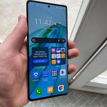 Honor X9a, 128 GB, rəng - Yaşıl, Barmaq izi