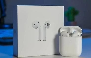 Apple AirPods (simli olmayan qulaqcıq) + şarj qutusu Xüsusiyyətlər: -