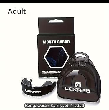 saft s 012: Məhsul: Ağız qoruyucusu (Mouth Guard) – böyüklər üçün - İdman — 1