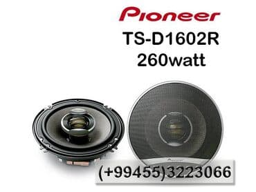 pioneer x9650bt: Pioneer dinamikler 260watt TS-D1602R 154azn tapaz disput 🚙🚒 Ünvana və — 1
