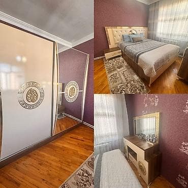 islenmis mebeller: Versace yataq desti. 600azn. bazalidir. matras var ünvan Sumqayıt — 1
