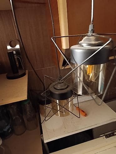 Ev üçün dekor: Çılçıraq, 3 lampa — 1