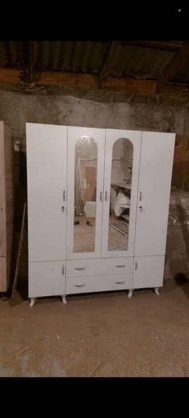 laminat qiyməti: Yeni, Açılan, 4 qapılı Düz dolab, Dolab-asılqan, Azərbaycan — 7