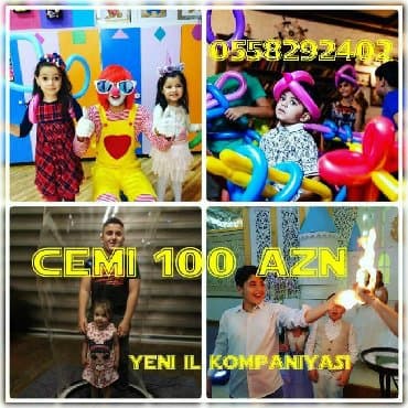 шоу мыльных пузырей на день рождения ребенка: Kloun, kopuk sou, alov sou, sar sou sifarisi kompaniyalarimizdan — 1