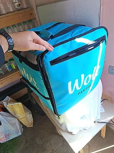 Wolt Partner termo çatdırılma çantası Səliqəli cırığı söküyü yoxdu — 1