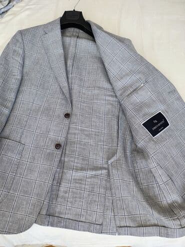 cins pencekler: ENRICO RİVENTO kətan kişi pencəyi - Parça: Təbii toxumalı, yüngül və — 1