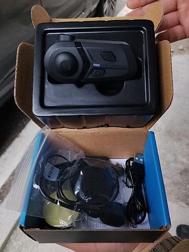 toptan telefon aksesuar: Motosiklet dəbilqəsi üçün Bluetooth interkom dəsti Xüsusiyyətlər: - — 2