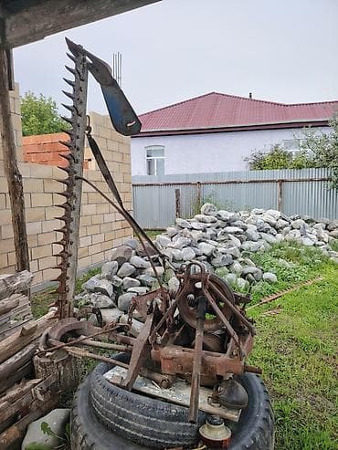 Ot biçən kəsici çubuq (segmentli bıçaq) tipli traktora qoşulan biçin — 1