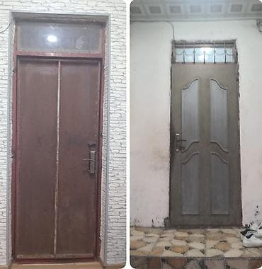 Məhəccərlər: Mənzil üçün İşlənmiş Giriş qapısı Glazok ilə, Zəmanətsiz, Ünvandan götürmə — 1