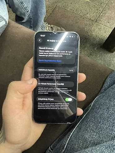 iphon xr: IPhone 13 Pro, 128 GB, Gümüşü, Qırıq — 7