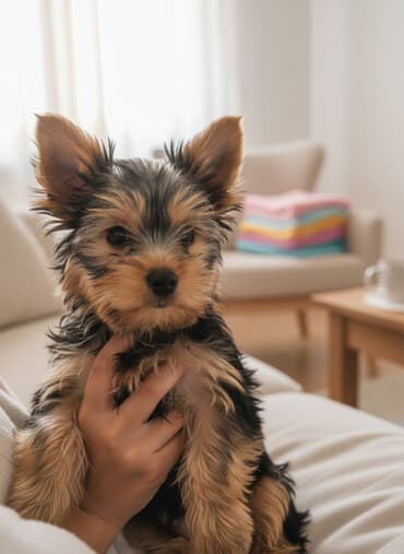 toy pudel satışı: Yorkşir teryer, 3 ay, Erkek, Peyvəndli — 1