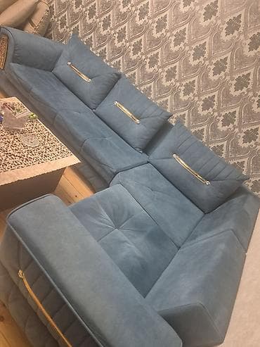 Ev üçün mebel: Künc divan, Divan, Bazasız — 2