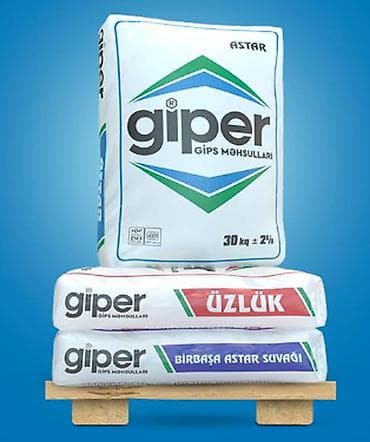 Giper Şpatlyovkaları - Qara suvaq əvəzi, Astar, Üz ÖLKƏ DAXİLİ