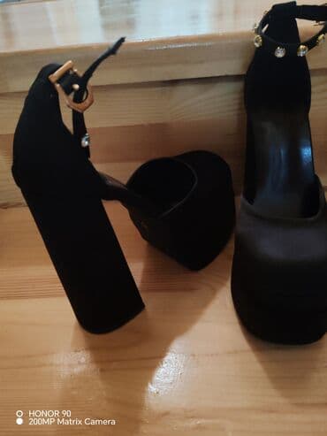 tangetka ayaqqabi modelleri: Tuflilər, Ölçü: 38, rəng - Qara, Yeni — 4