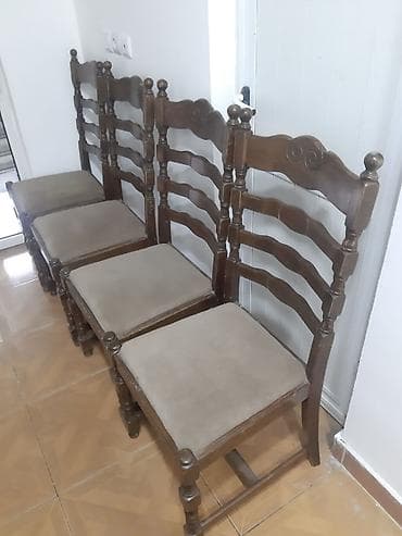 Mətbəx üçün, Qatlanmayan, Stul