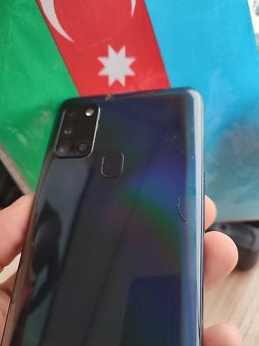 500 manat telefonlar: Samsung Galaxy A21S, 64 GB, rəng - Göy, Sensor, Barmaq izi, İki sim kartlı — 5