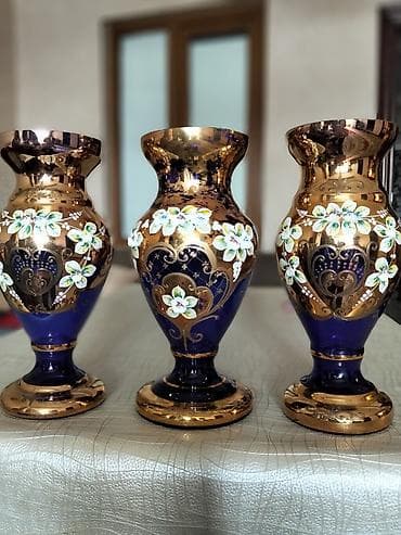 ev dekoru: Vaza dəsti, Bogem şüşəsi — 1