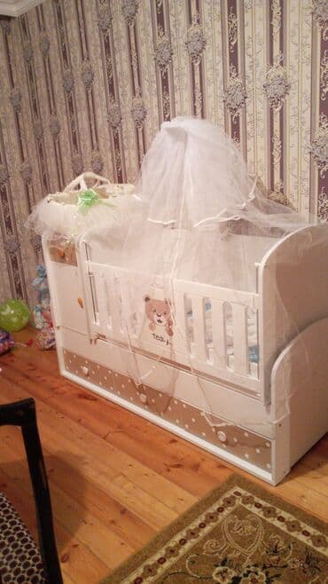 ikinci əl paltar şkafı: Oğlan üçün, İşlənmiş, Beşik, Dəstsiz — 3