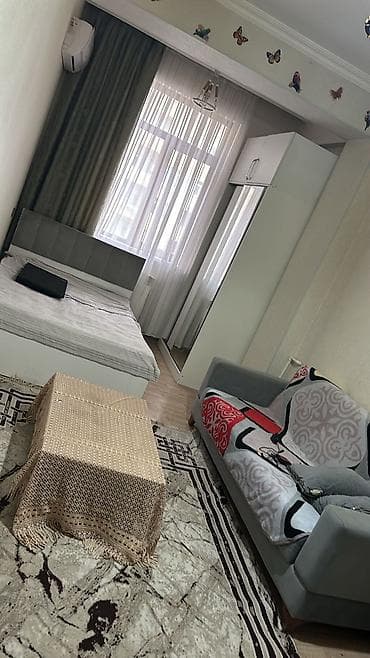 quba ev alqi: Kirayə verilən studiya tipli mənzil – mətbəx və otaq bir yerdə.ev — 5