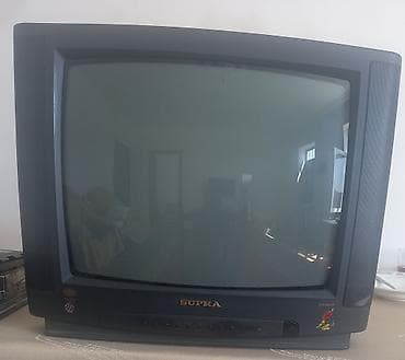 SUPRA televizor - Ekran: klassik CRT/kineskop - ön paneldə idarəetmə