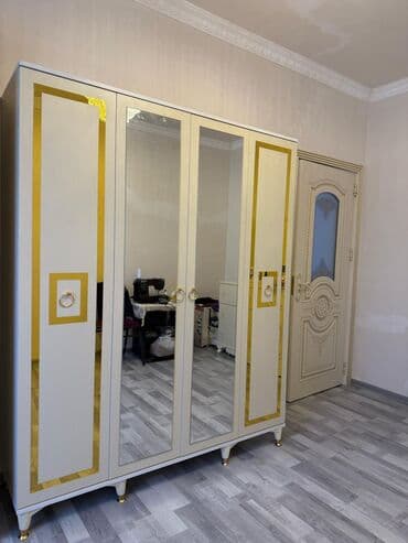 балконный шкаф: Новый, Распашной, 4 двери Прямой шкаф, Шкаф-вешалка, Азербайджан — 2