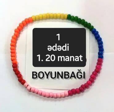 Цепочки: ƏL İŞİ olan qızlar üçün aksessuarlar satılır. 20 qəpikdən başlayan — 8