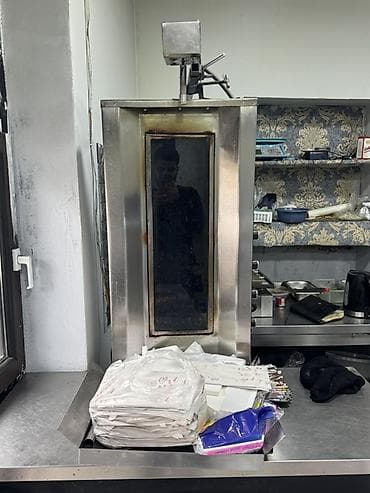 qiril aparat: İkili elektrikli kontak qril 160azn və şaurma dönər aparatı 350azn tək — 5