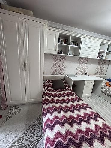 stul gence: Oğlan və qız üçün, 2 təknəfərlik çarpayı, Yazı masası, Dolab — 3