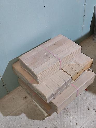 Döşəmə: Ağac döşəmə taxtası (parket-lamell) - Material: təbii ağac (açıq — 2