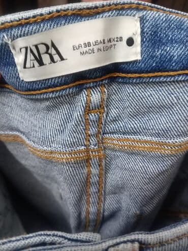 ZARA denim şalvar - Brend: ZARA - Ölçü: EUR 38 / USA 6 / MEX 28