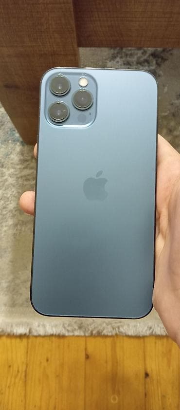 redmi turbo 3 pro: IPhone 12 Pro Max, 512 GB, Mavi, Face ID — 1
