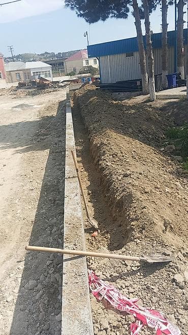 qazma: Xəndək qazma və kommunikasiya xətləri üçün yeraltı montaj xidməti - — 1