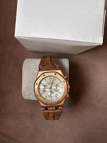 Audemars Piguet Royal Oak üslubunda xronoqraf kişi qol saatı - — 1