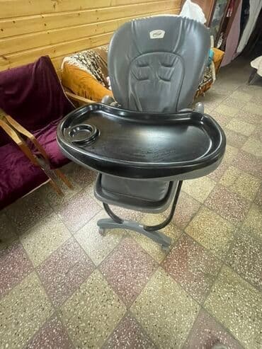 детский монеж dwingler: Uşaq yemək kreslosu - Rəng: tünd boz/qaranlıq tonlar - Yumşaq — 3