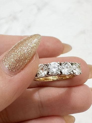 nisan xoncalari: Nişan, Üzük, Sarı qızıl, 585 Əyar, 0-0.25 Karat — 2