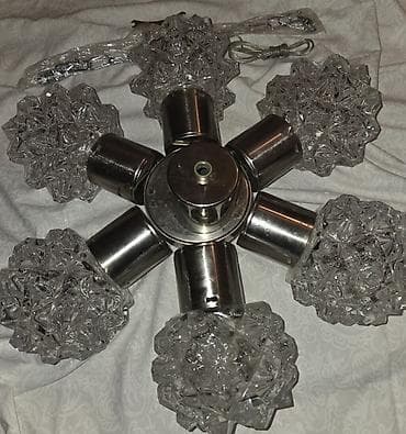 cilciraq: Çılçıraq, 7 lampa, Metal — 2