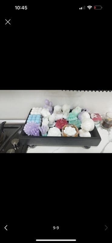 tort bişirmək üçün qablar: Şirniyyət qəlibləri, rəng - Sarı, Silikon — 7