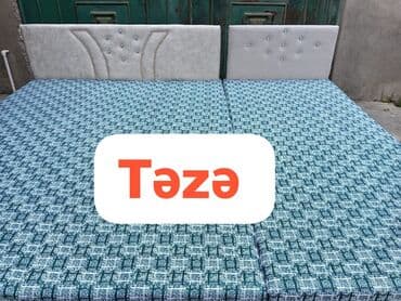 kravat: Təzə çarpayılar. 1 nəfərlik çarpayılar 60manat 2 nəfərlik taxt — 5