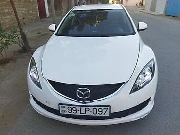diskler teker: Mazda 6: 2 l | 2008 il Sedan — 1