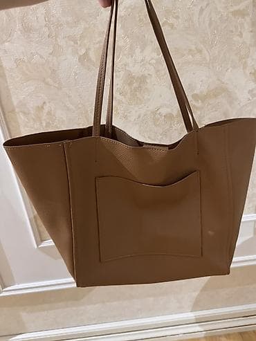 mango çanta: MNG brendinin iri ölçülü tote çantası Yenidir, heç istifadə olunmayıb — 2