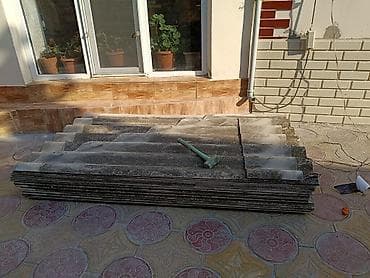 dəmir boçqa: Bine savxoz Elmaz Hacıyev küçəsi tərəfdə qalın 120 Şifer satilir — 2