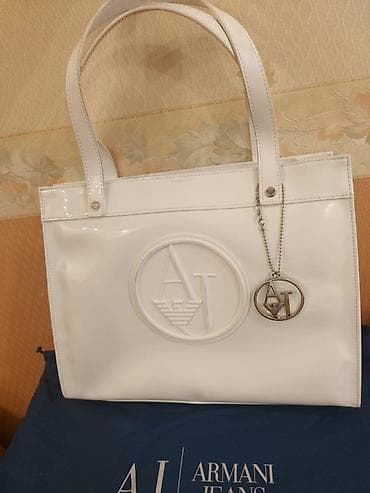 LIFAN: Italiyanin meshur Armani Jeans markasinin ag cantasi. ROMA-dan alinib — 3