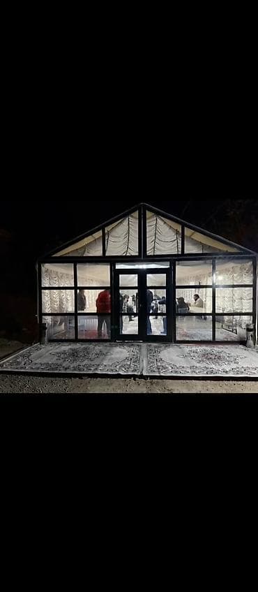 ev temiri sirketleri kreditle: Satilir/veriliş üçün iri tutumlu mərasim çadırı və daxilində komplekt — 4