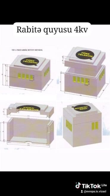 бетонные кольца больших размеров: Dəmir-beton quyu və quyu elementləri Satışı - Kanalizasiya, su və qaz — 79