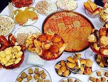 demir qapi bezekleri: Şəki halvası – ənənəvi resep Məhsulun təsviri orjinal ləzzətli yeni və — 6