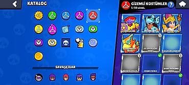 metal türbalar: Brawl Stars hesabı – yüksək səviyyəli profil - Kupa Yolu: 28,862 - — 5